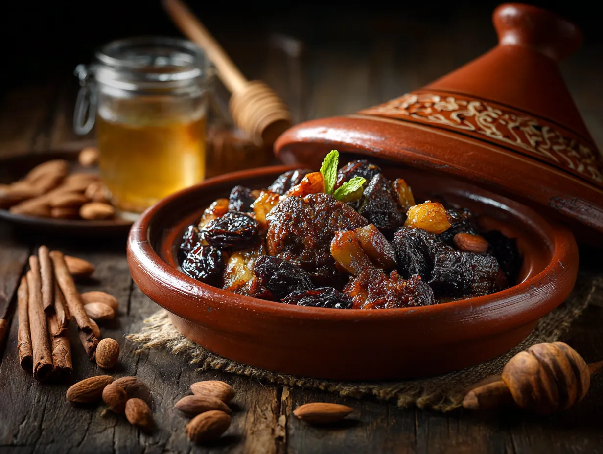 Tajine agneau pruneaux